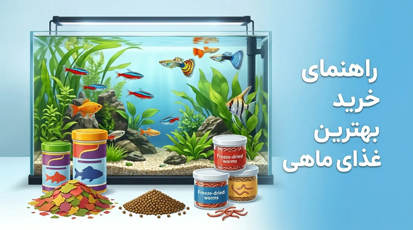 راهنمای خرید بهترین غذای ماهی